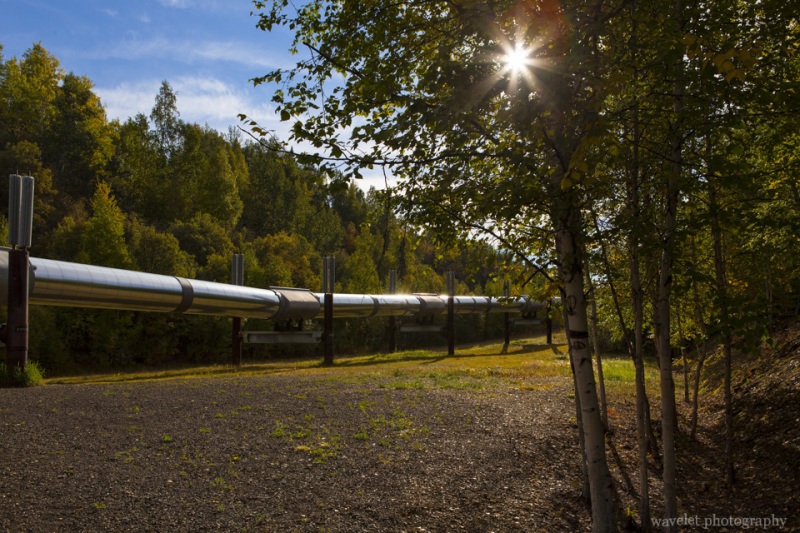 Trans-Alaska Pipeline visitor center, Fairbanks, Alaska