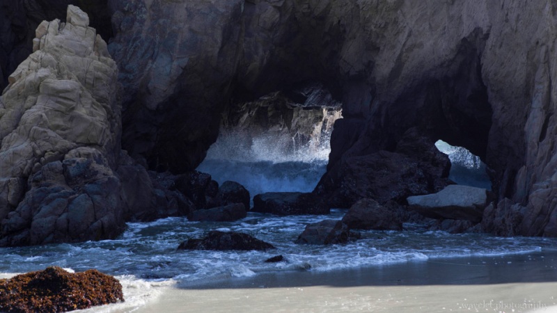 Pfeiffer Beach Blow Hole, Big Sur, CA