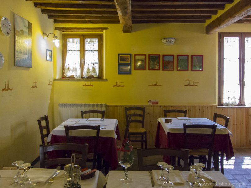 Restaurant La Locanda di Fonte Alla Vena, San Quirico D'orcia, Southern Tuscany
