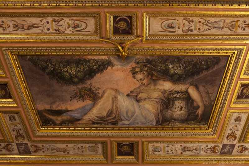 Primavera by Giorgio Vasari and aids, Hall of Opi (Sala di Opi), Palazzo Vecchio, Florence