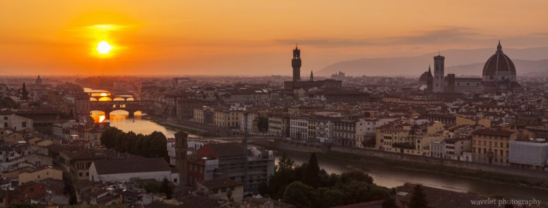 Florence panorama from Piazzale Michelangelo, Florence