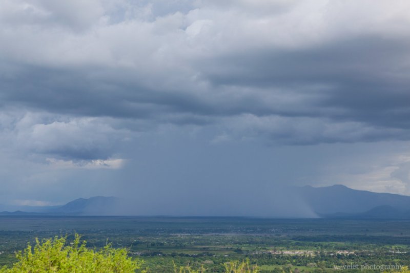 Thunderstorm near Lake Manyara National Park