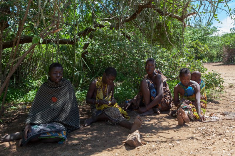 Hadzabe Bushmen Tribe, near Lake Eyasi