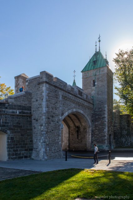 Porte St. Louis, part of the Ramparts of Quebec City