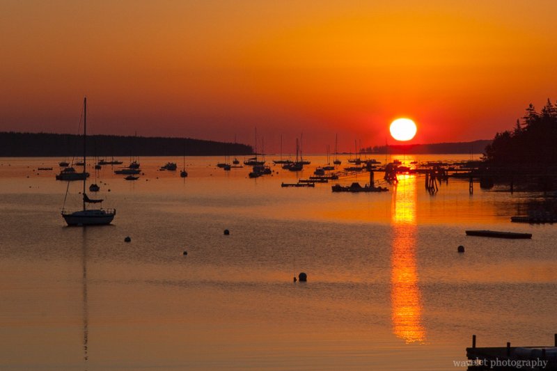 Sunrise, Southwest Harbor, Acadia National Park, Maine