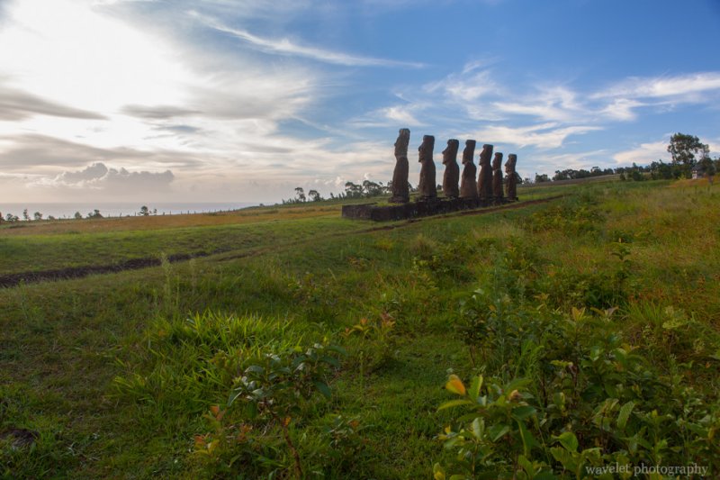Ahu Akivi, Easter Island