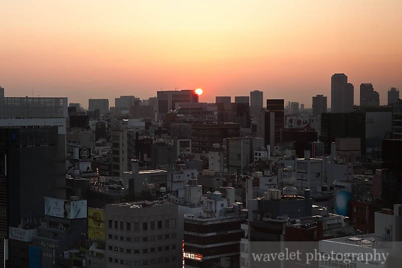Sunrise in Ginza