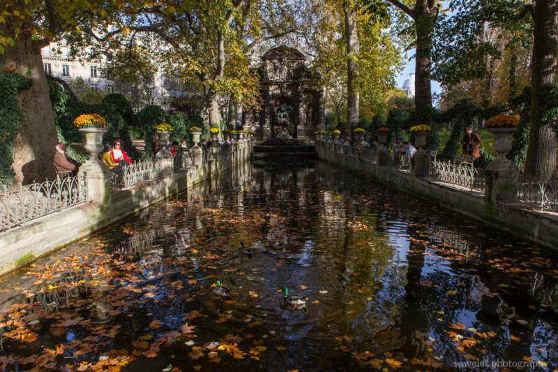 La fontaine Médicis in Jardin du Luxembourg, Paris