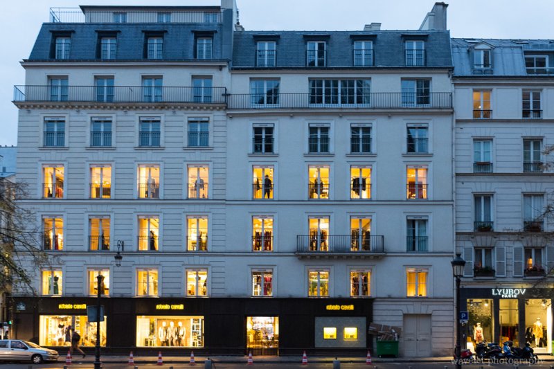 Shops near Place Maurice Barrès, Paris