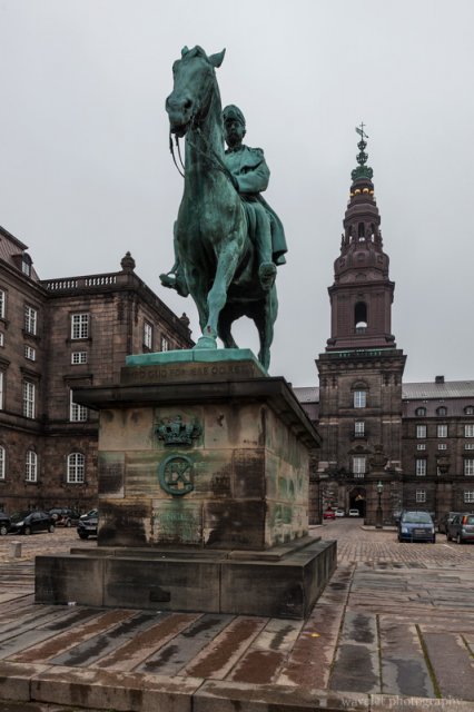 Equestrian statue of Christian IX at Christiansborg, Copenhagen