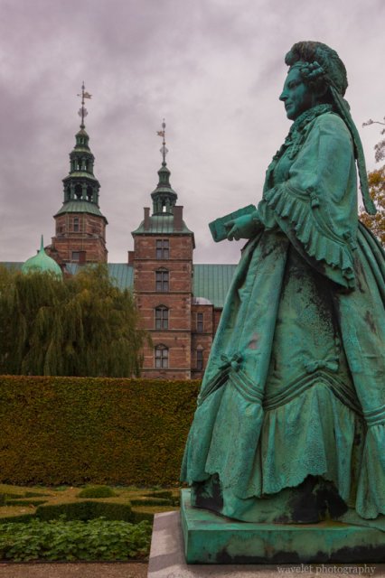 Queen Caroline Amalie, Rosenborg Castle Garden, Copenhagen