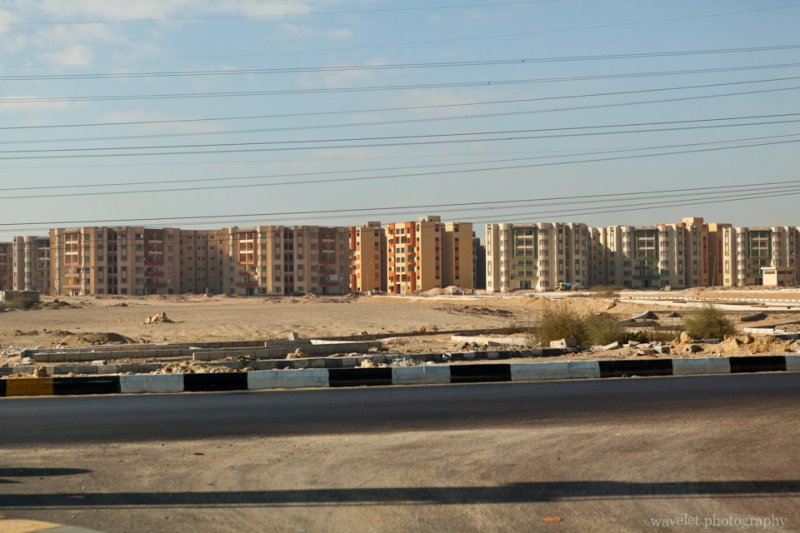 New Residential Buildings in Cairo Suburban