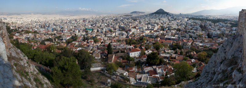 City surrounding the Acropolis, Athens