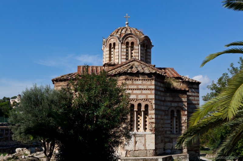Church in Byzantine Style in the Agora, Athens