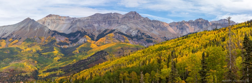 Ridge trail to village trail, Mountain Village