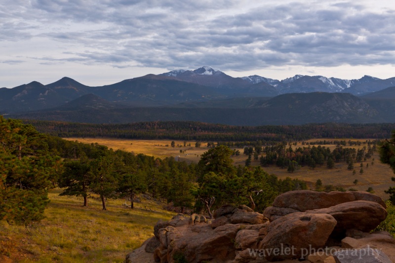 Moraine Park Mountain Range, Rocky Mountain National Park