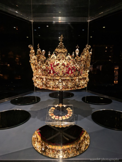 Treasury in the basement, Rosenborg Castle, Copenhagen
