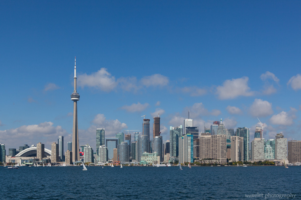 Toronto skyline, from Centre Island Ferry