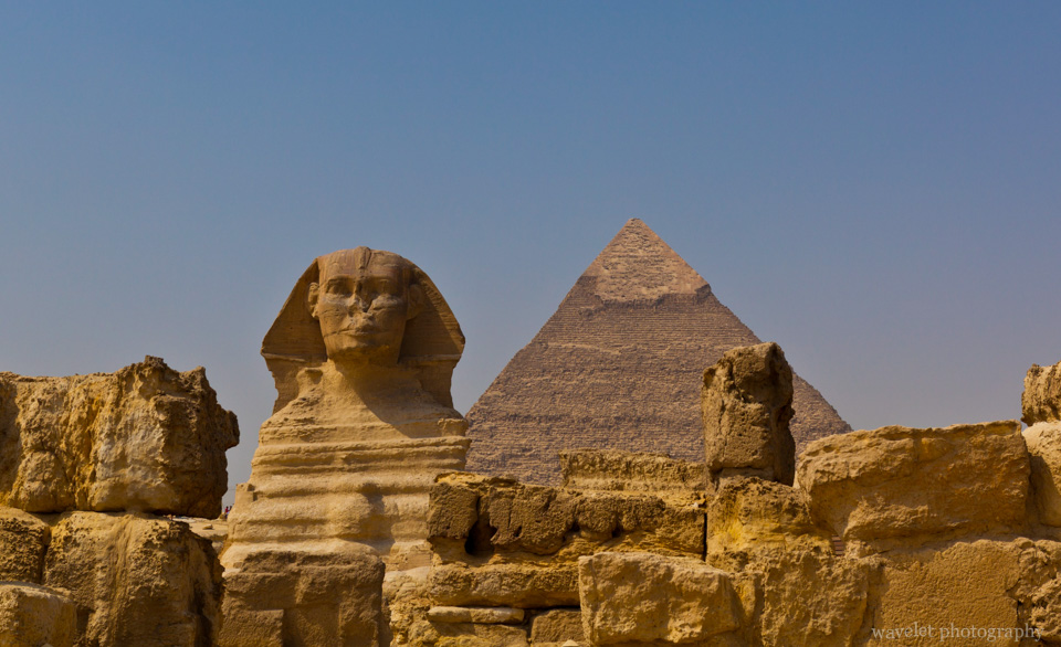 The Sphinx and Pyramid of Menkaure
