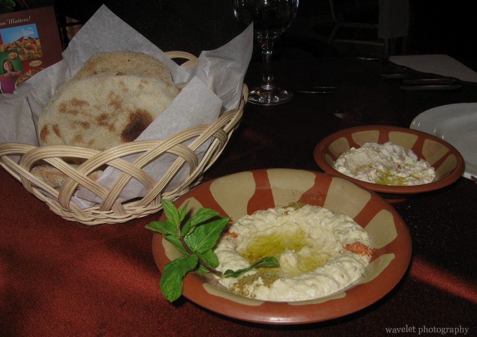 Bread at Citadel View Restaurant in Al-Azhar Park