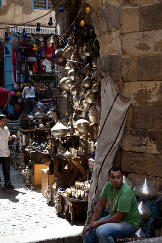 Brass on Sale in Khan al-Khalili
