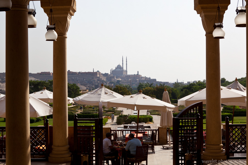 Citadel Overlook from Citadel View Restaurant in Al-Azhar Park