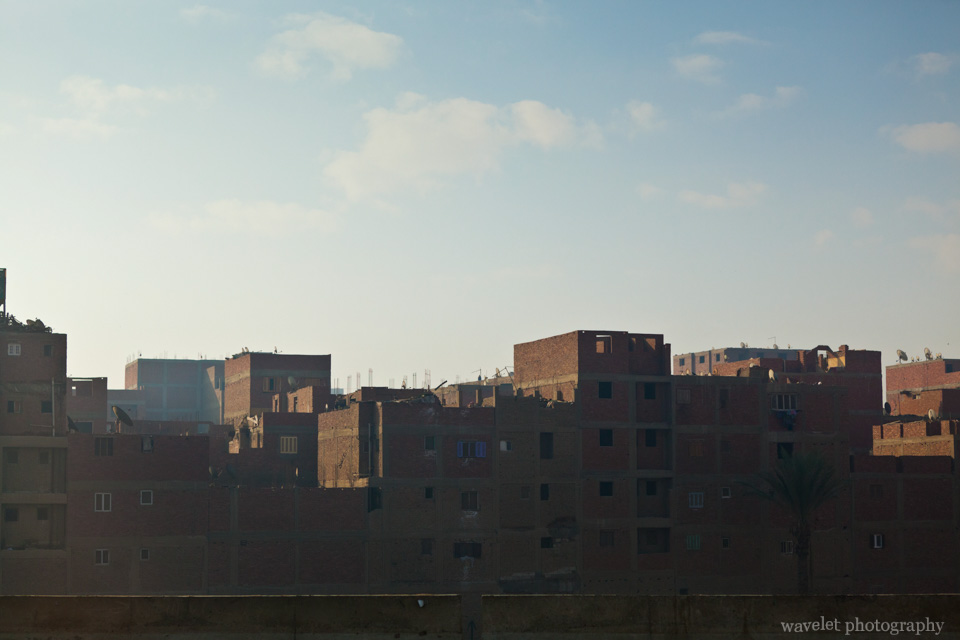 Strange-looking Buildings near Cairo