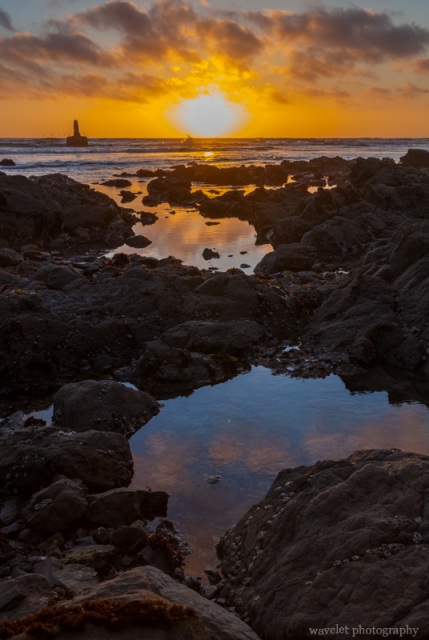 Sunset on Moss Beach