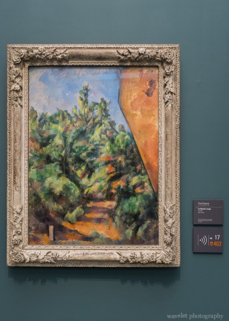 A painting by Paul Cézanne, Musée de l\'Orangerie, Paris