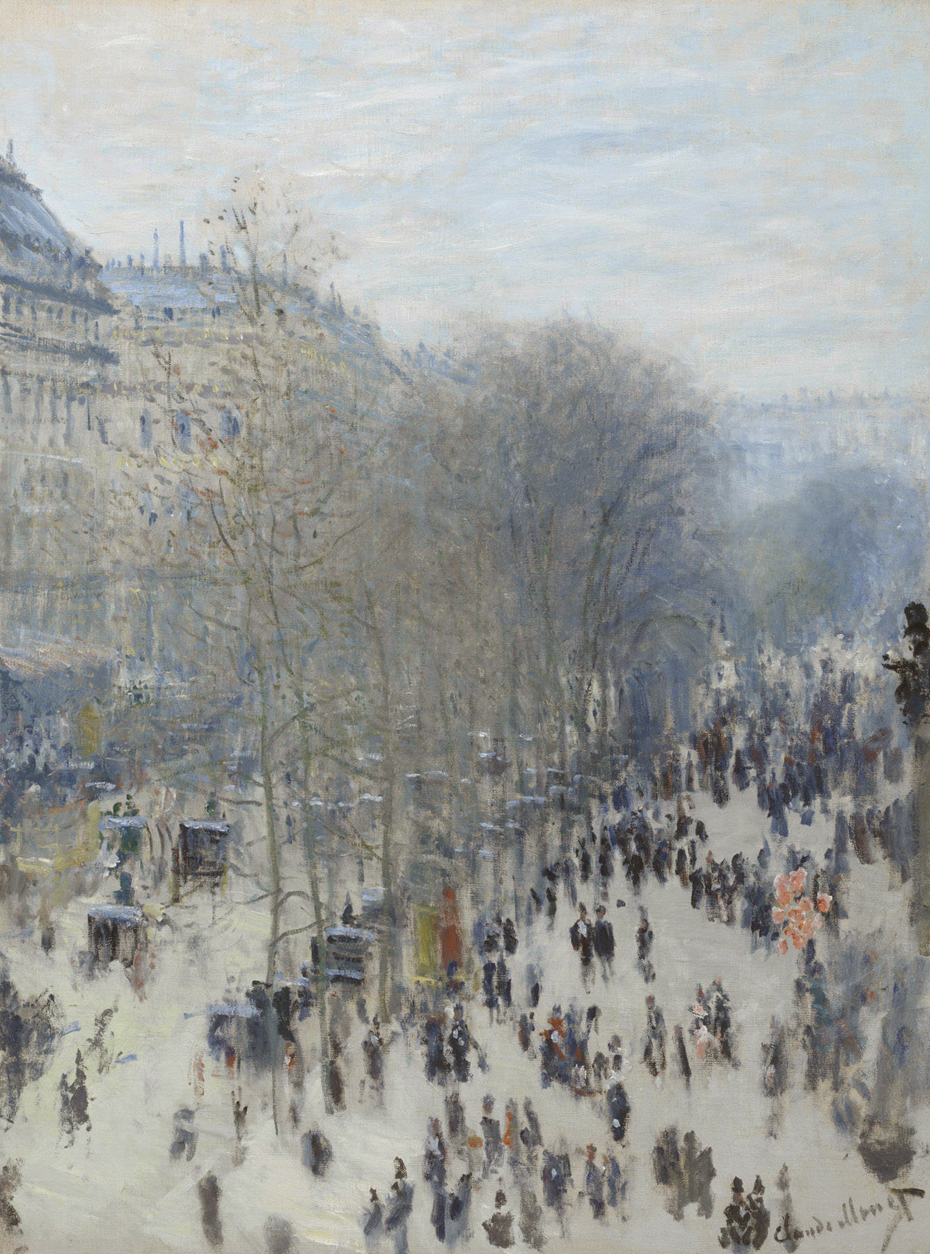Boulevard des Capucines, Claude Monet, 1873-74