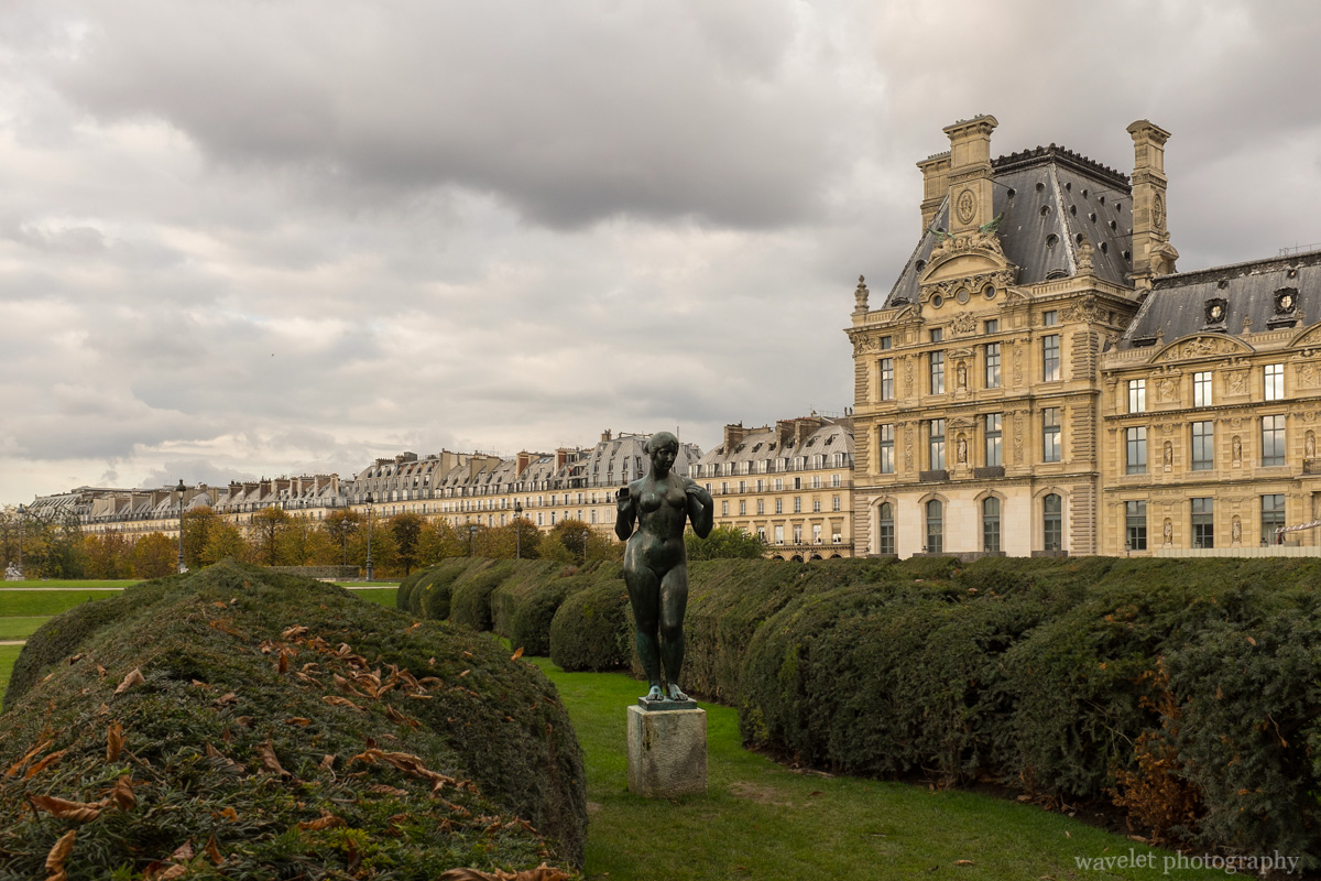 Pavillon de Marsan and Jardin du Carrousel of Jardin des Tuileries, Paris