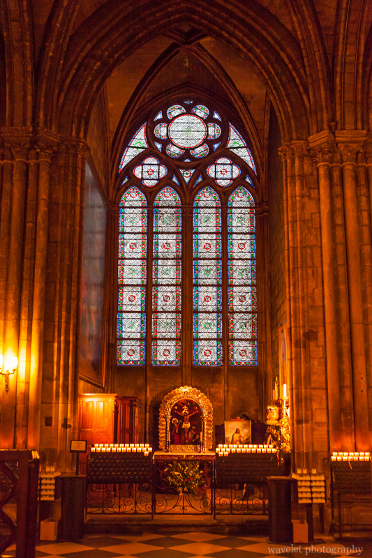 A chapel of Notre-Dame, Paris