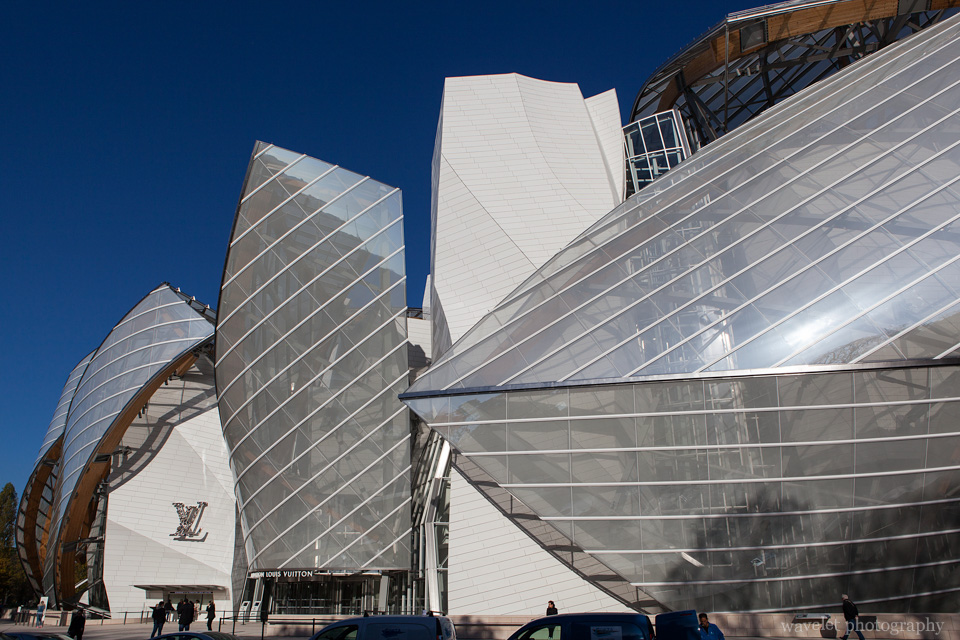 Louis Vuitton Foundation designed by Frank Gehry, Paris