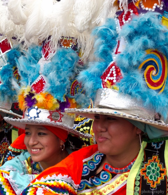 Parade in Plaza Mayor, Lima