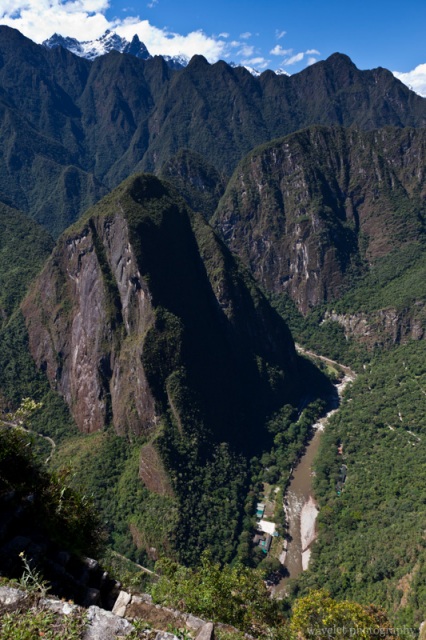 Peaks that Drop to Urubamba River
