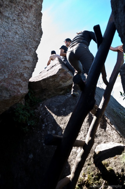 Small Opening to the Pinnacle of Huayna Picchu