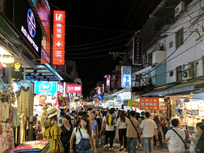 士林夜市，台北