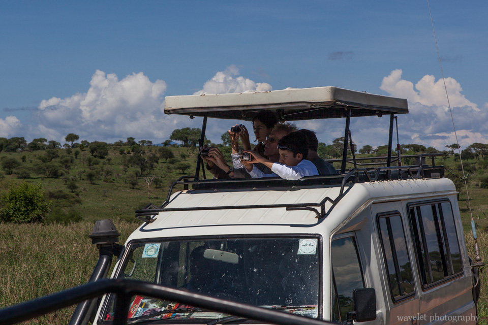 Visitors in Tarangire National Park