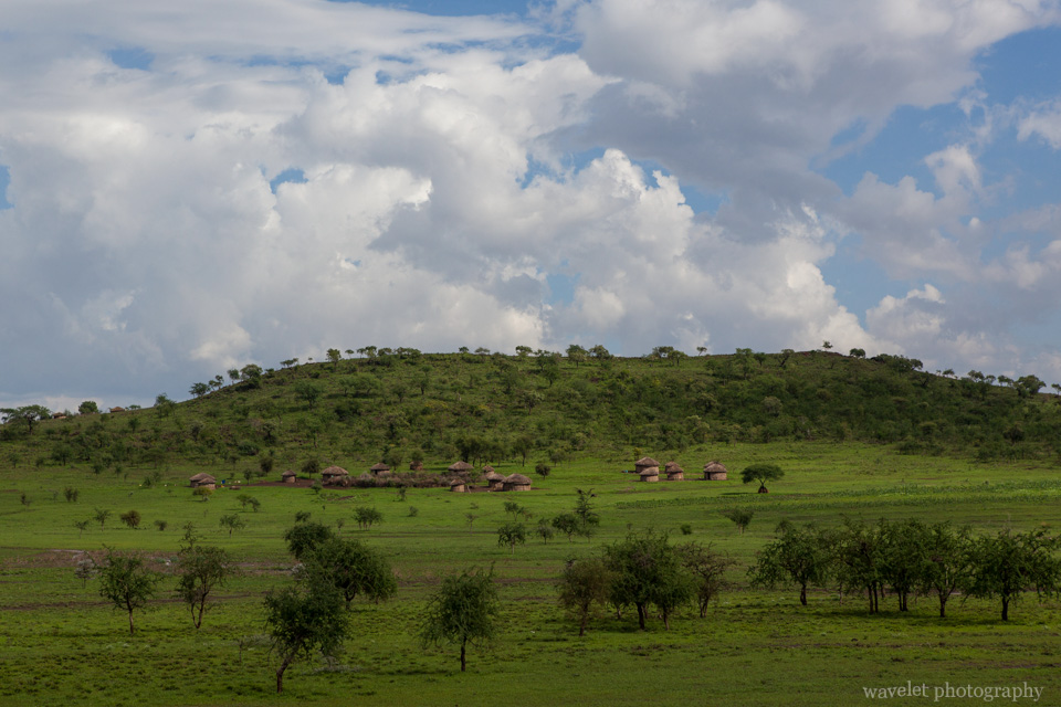 Maasai\'s village, near Arusha
