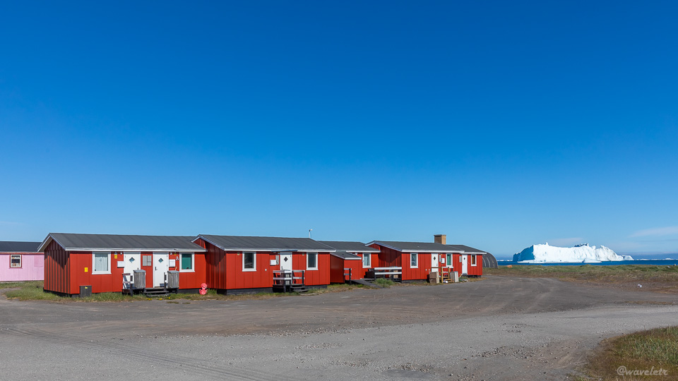 Houses in Qeqertarsuaq, Greenland