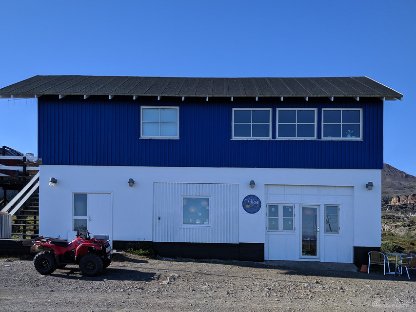 Blue Cafe, Disko Island, Greenland