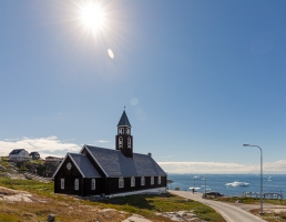 Zion\'s Church, Ilulissat, Greenland
