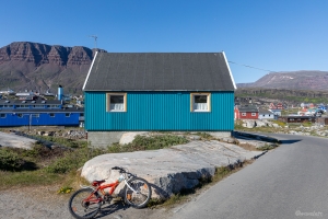 Houses in Qeqertarsuaq, Greenland