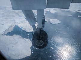 Landing in Ilulissat, Greenland