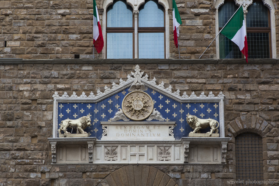 Entrance of Palazzo Vecchio, Florence