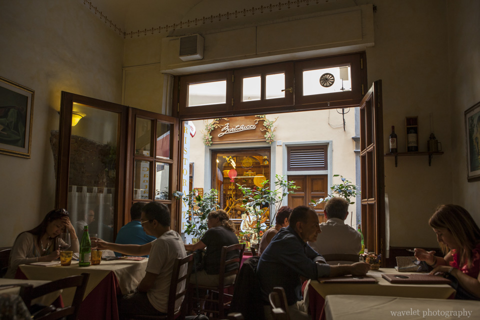 A restaurant, Florence