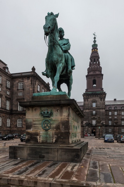 Equestrian statue of Christian IX at Christiansborg, Copenhagen