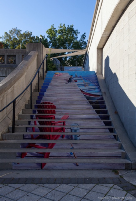 Steps by the Plaza Bridge, Ottawa