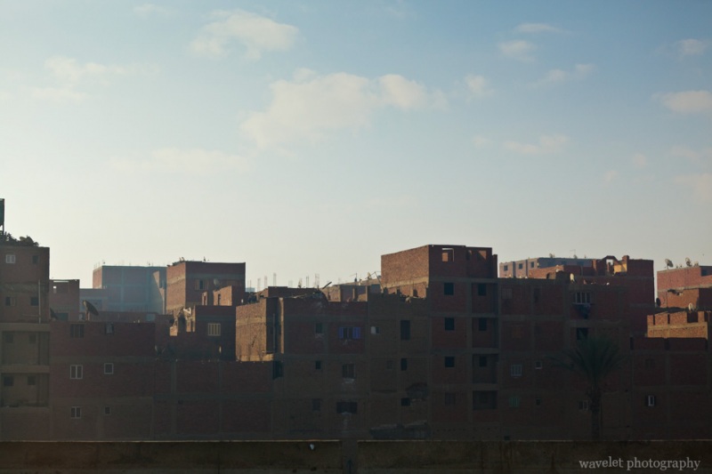 Strange-looking Buildings near Cairo