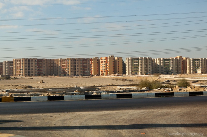 New Residential Buildings in Cairo Suburban